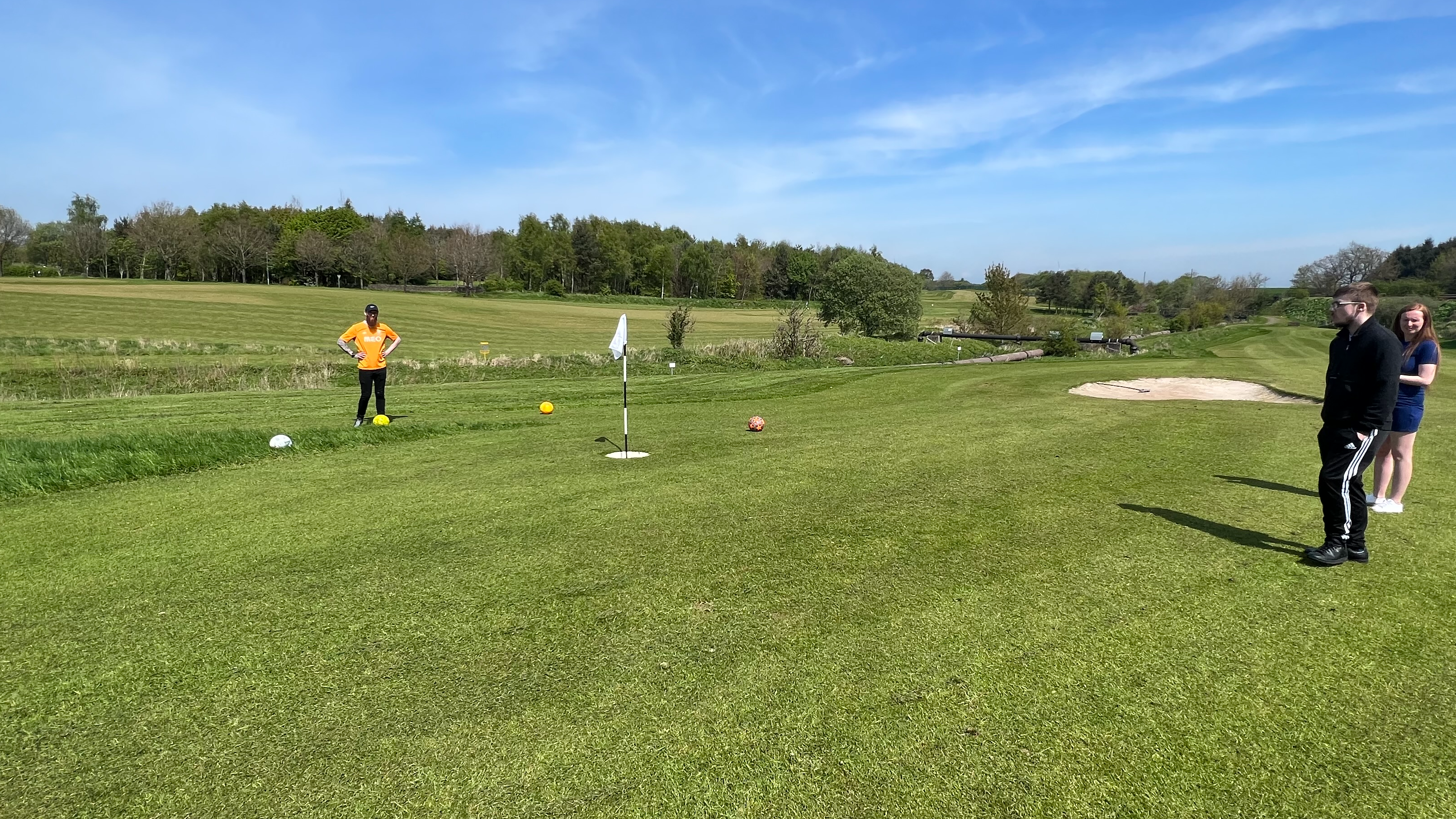 Fresh Air, Footgolf and Disc Golf at Cluny Activities 