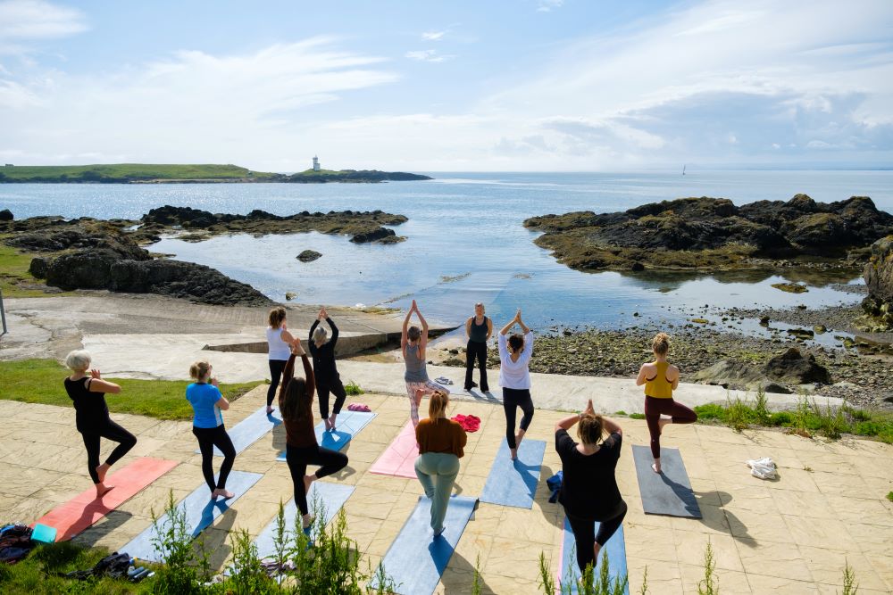 Outdoor Yoga