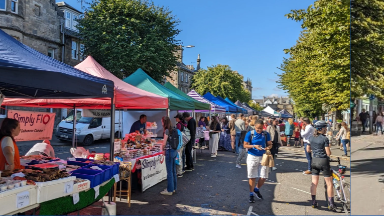 St Andrews, South Street Market - February