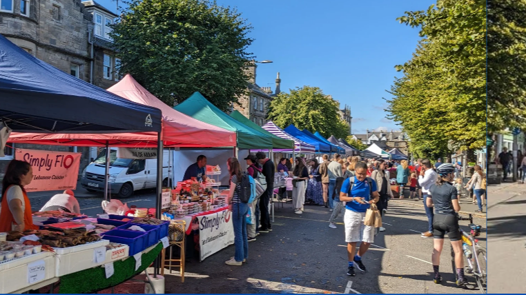 St Andrews, South Street Market -March